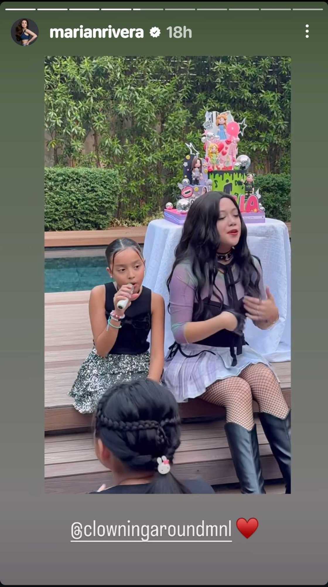 Marian Rivera, ipinasilip ang masayang birthday party ni Zia Dantes Marian Rivera, ipinasilip ang masayang birthday party ni Zia Dantes